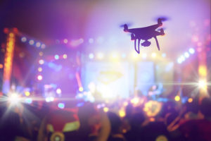 drone for event planning